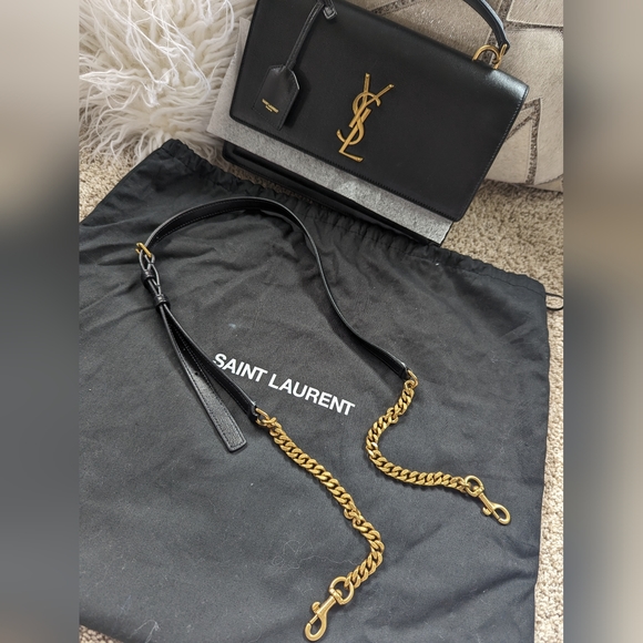YSL sunset medium top handle bag - Picture 3 of 16